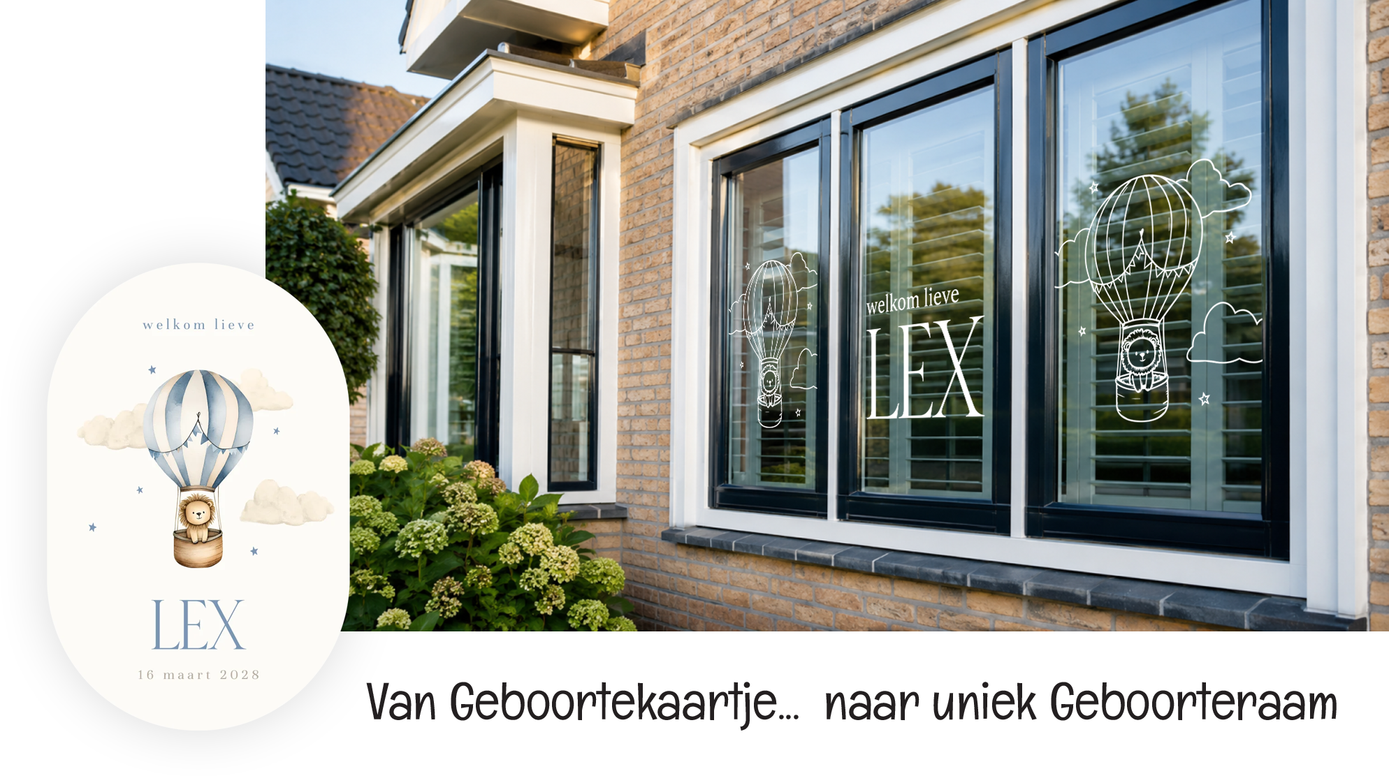 Van geboortekaartje naar uniek geboorteraam